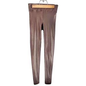 Koral Lustrous High Rise Legging Bordeaux Women's Yoga Exercise Workout Sz Small